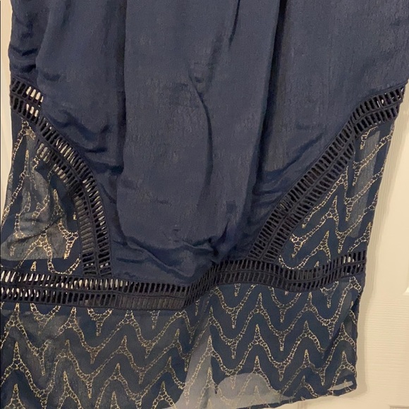 Navy blue cut out dress - Picture 4 of 7